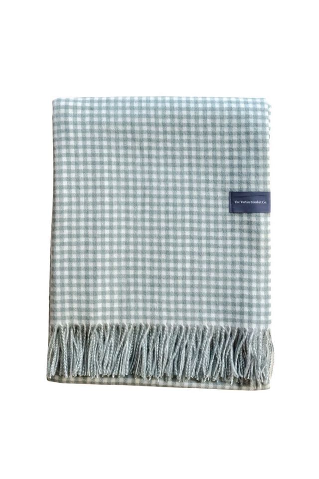 The Tartan Blanket Co. Lambswool Gingham Blanket #2