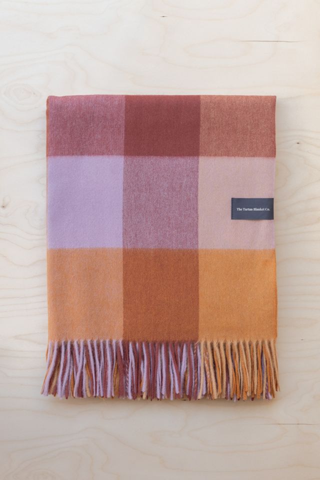 The Tartan Blanket Co. Lambswool Checked Blanket #2