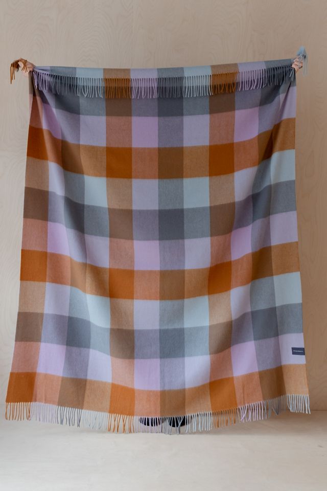 The Tartan Blanket Co. CheckPrint Throw Anthropologie UK