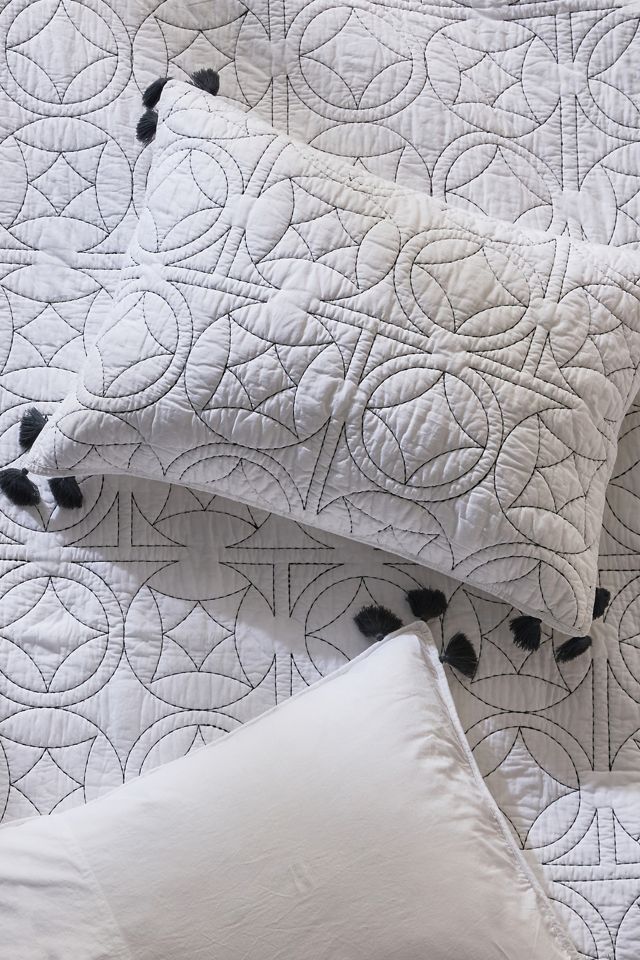 Embroidered Joaquin Shams, Set of 2