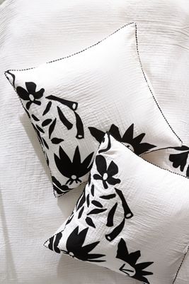 Desdemona Applique Euro Sham