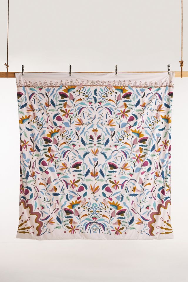 Francoise Organic Percale Duvet Cover #1