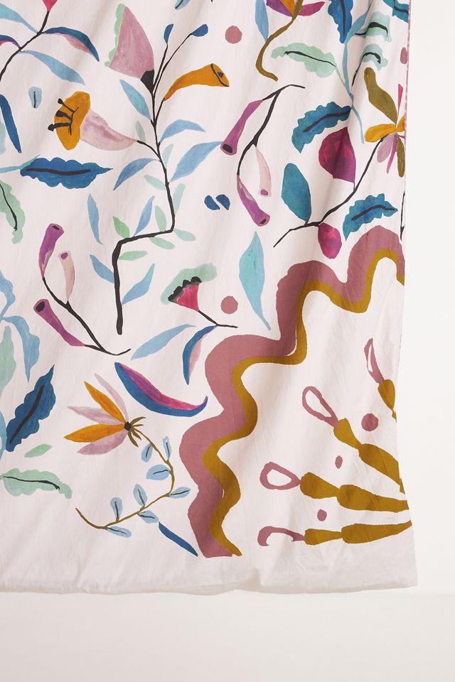 Francoise Organic Percale Duvet Cover #3