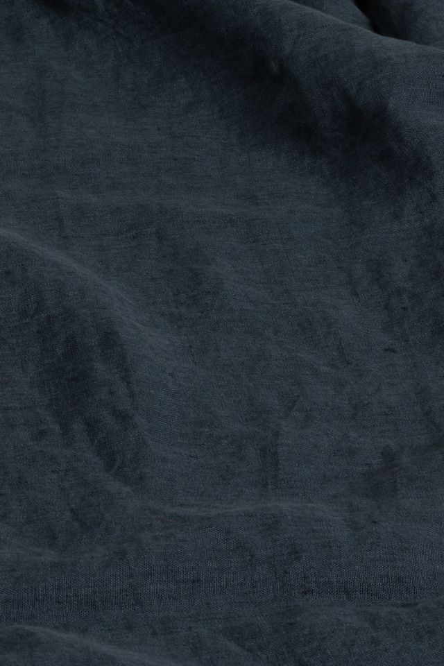 Dip & Doze Fjord Blue Washed Linen Duvet Cover #1