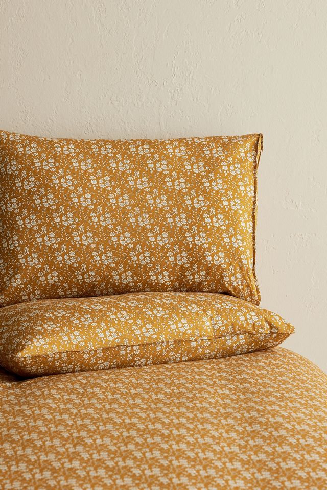 Coco & Wolf Capel Mustard Cotton Duvet Set #1