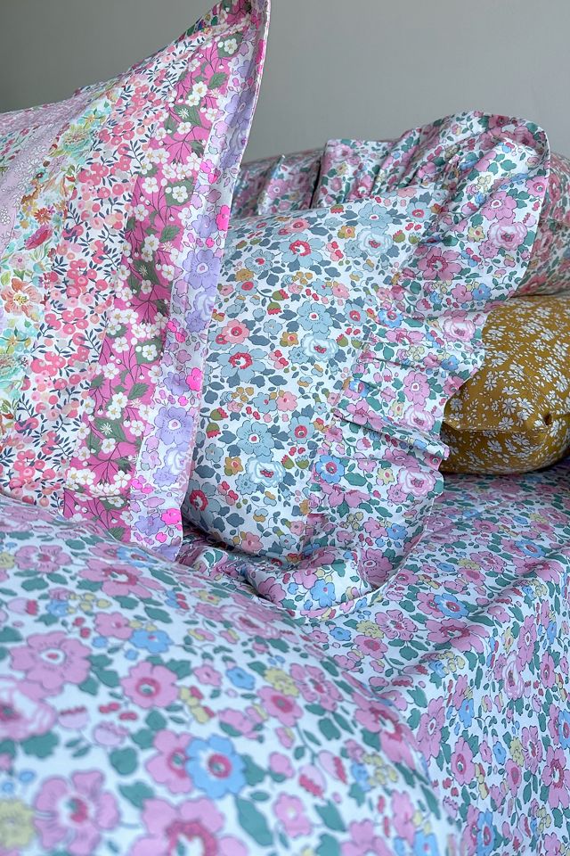 Coco & Wolf Pink Patchwork Square Cushion #3