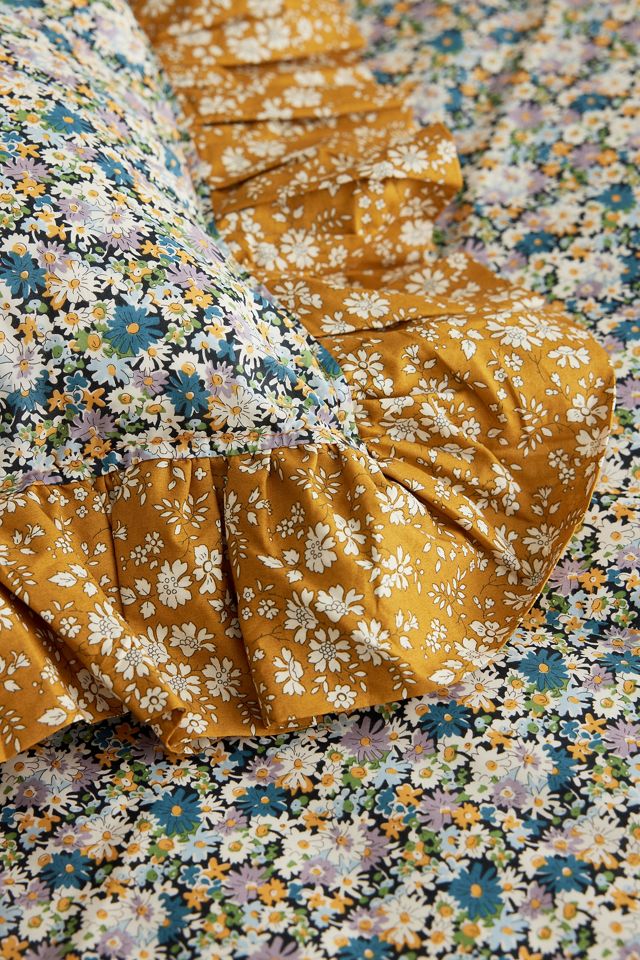 Coco & Wolf Lodden & Capel Pistachio Ruffle Square Cushion #2
