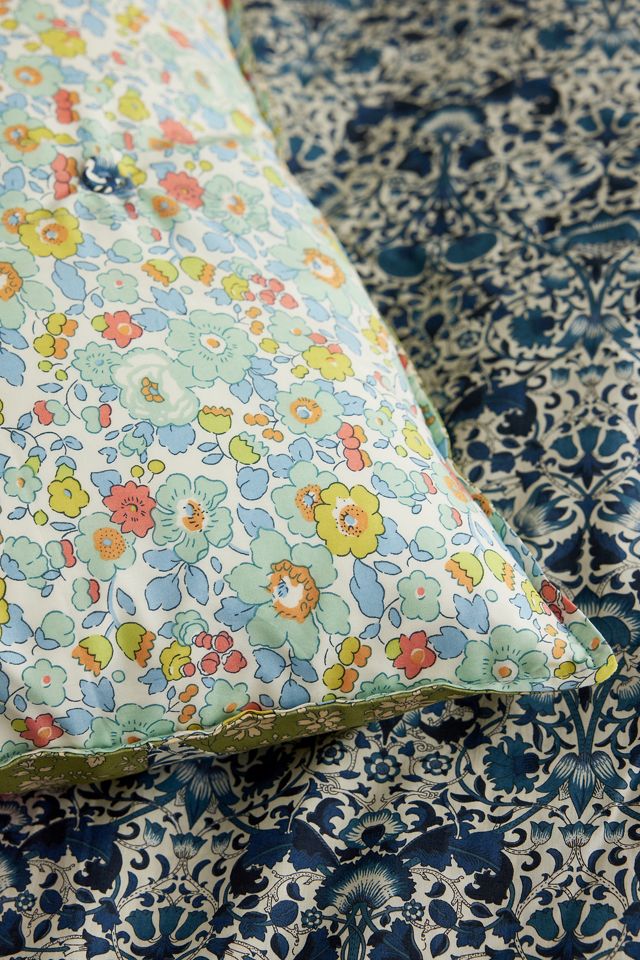 Coco & Wolf Capel Pistachio, Lodden & Betsy Sage Patchwork Square Cushion #3