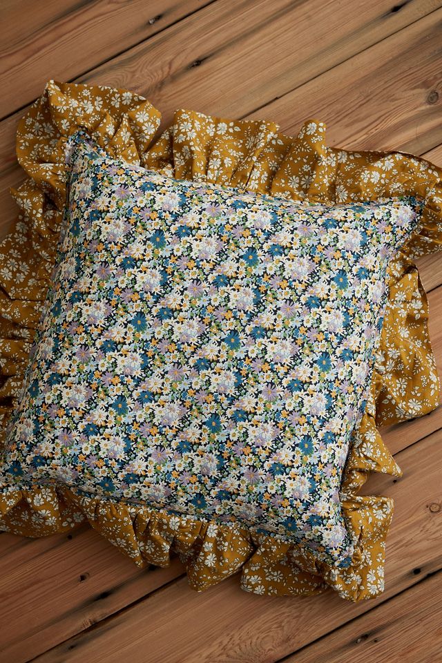 Coco & Wolf Libby & Capel Ruffle Square Cushion #1