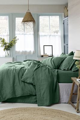 Piglet in Bed Cotton-Linen Duvet Cover