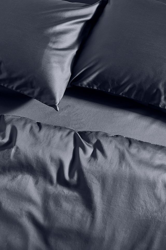 Bedfolk Ink Luxe Cotton Duvet Cover #1
