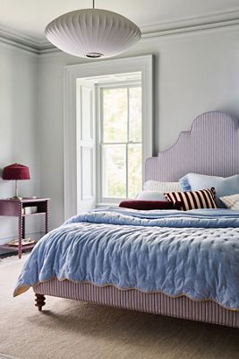 Abbott Cotton Velvet Solid Scalloped Quilt