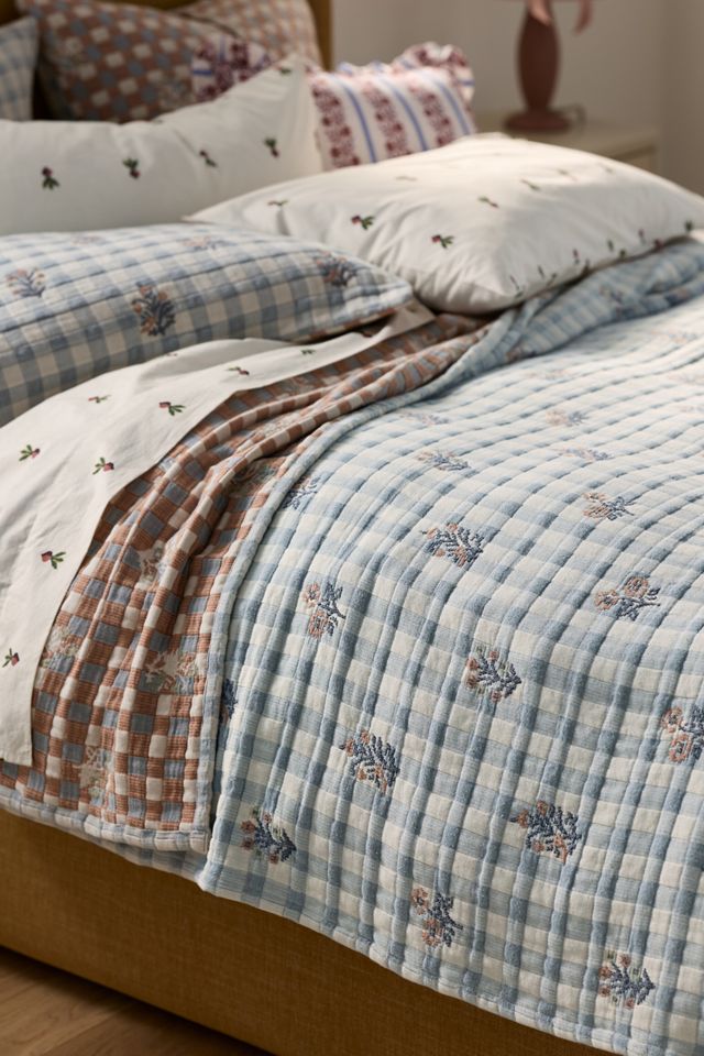 Anja Cotton Floral Shams, Set of 2 #1