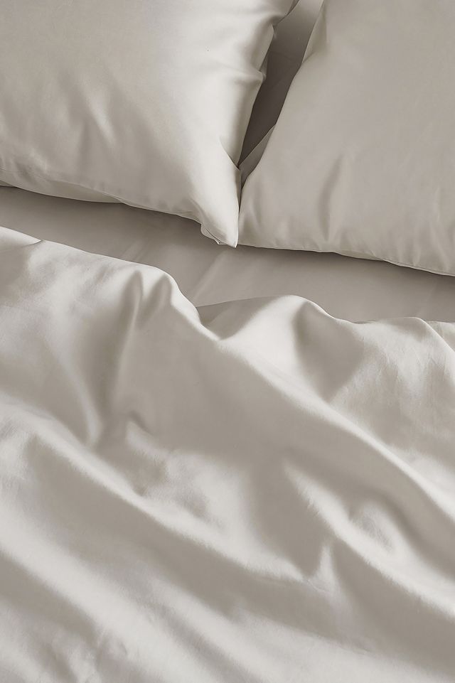 Bedfolk Clay Luxe Cotton Duvet Cover #1