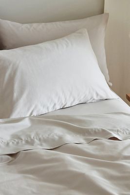 Bedfolk Clay Luxe Cotton Duvet Cover