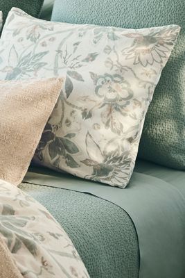 Coyuchi Sea Bloom Print Shams, Set of 2
