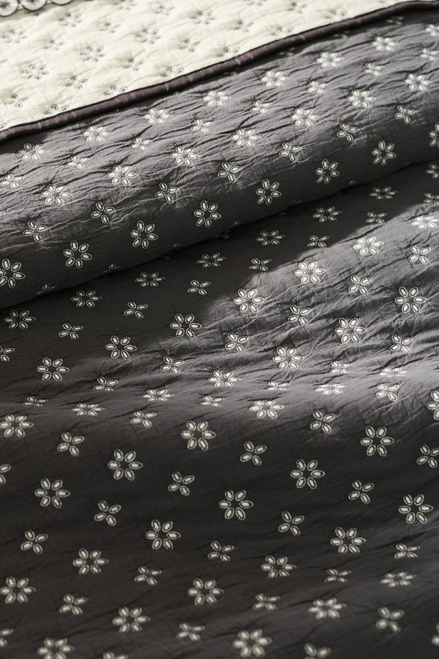 Cotton Reversible Eyelet Bedspread #2