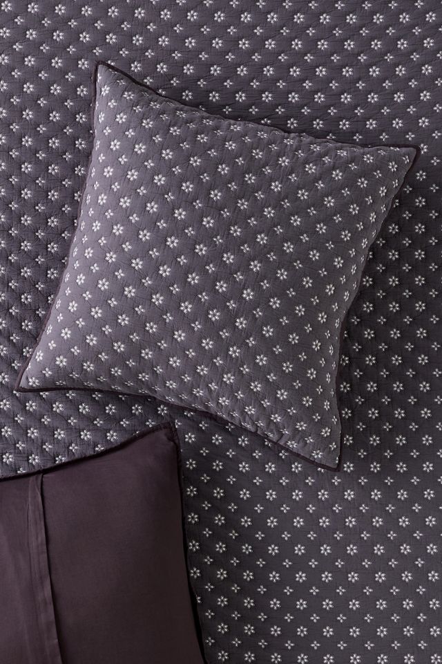 Cotton Reversible Eyelet Euro Sham