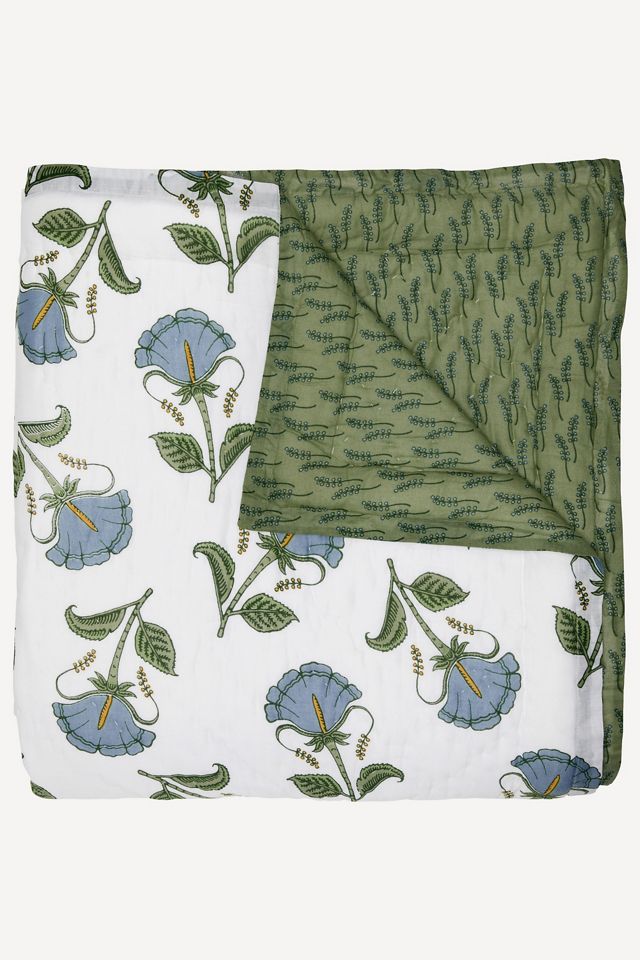 John Robshaw Farah Cotton Voile Quilt #1