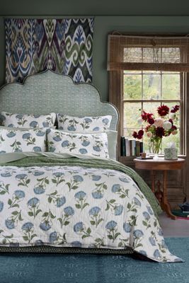 John Robshaw Farah Cotton Voile Quilt