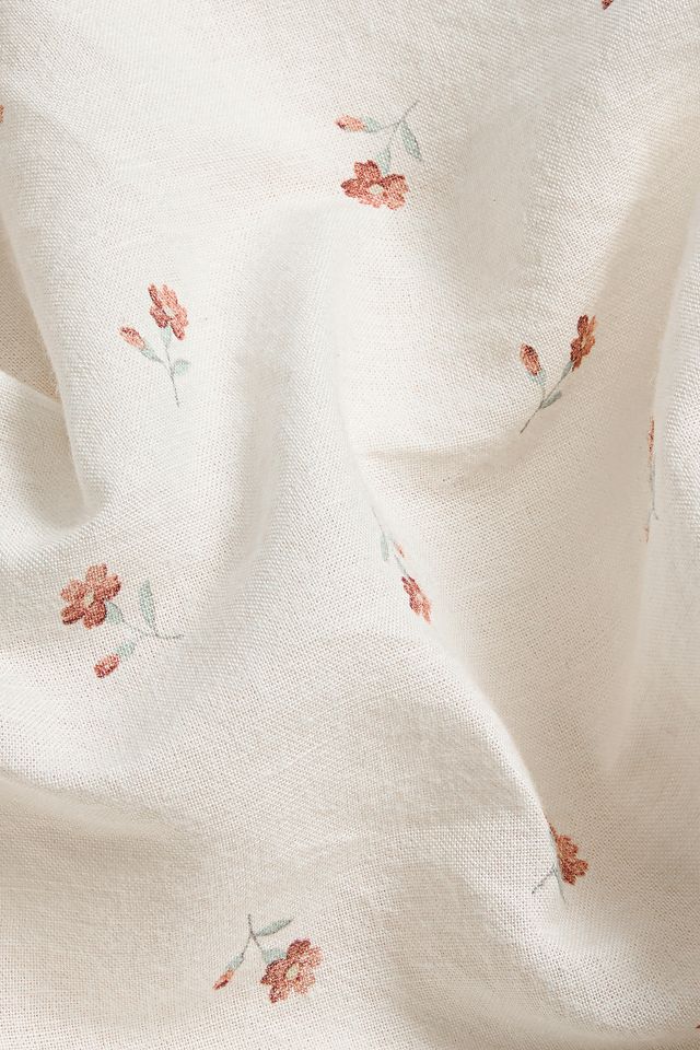 Posy Bud Linen Blend Duvet Cover #3