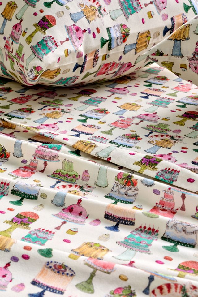 Cotton Modal Brushed Cozy Printed Sheet Set #1