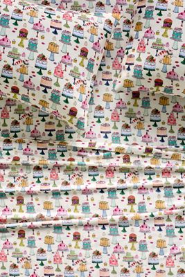Cotton Modal Brushed Cozy Printed Sheet Set