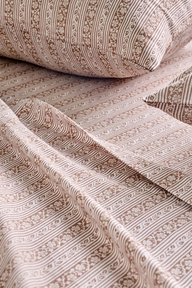 Cotton Modal Brushed Cozy Printed Sheet Set #1