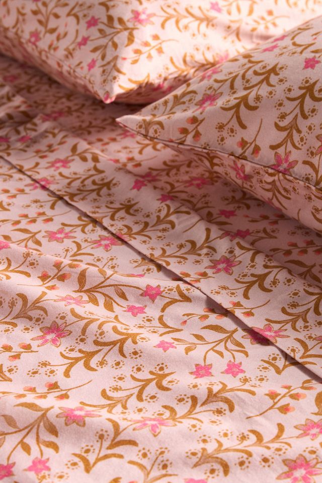 Cotton Modal Brushed Cozy Printed Sheet Set #1