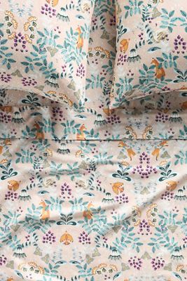 Cotton Modal Brushed Cozy Printed Sheet Set