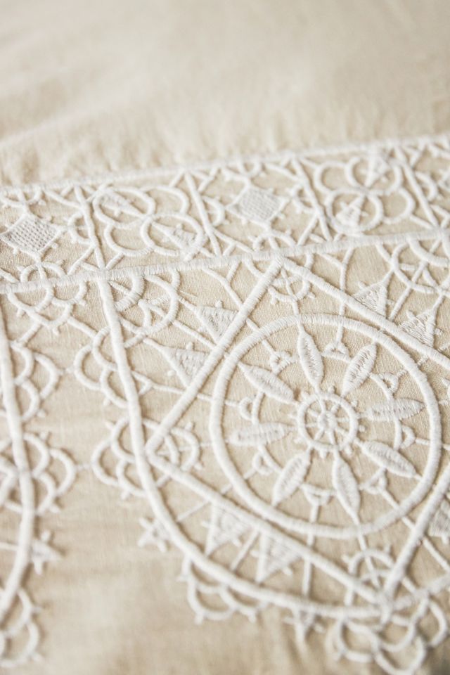 Louisa Embroidered Melange Duvet #1