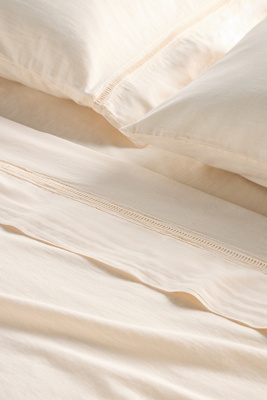 Willow Organic Cotton Spa Sateen Sheet Set - Thumbnail 2
