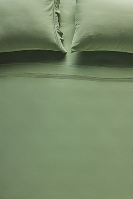Willow Organic Cotton Spa Sateen Sheet Set