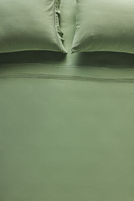 Willow Organic Cotton Spa Sateen Sheet Set