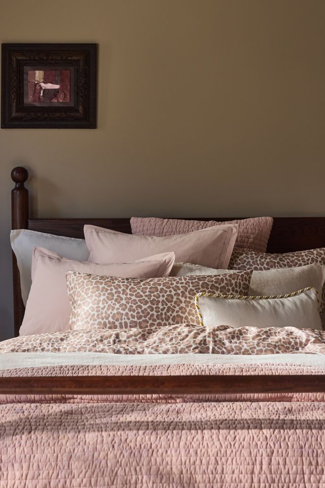 Taylor Organic Cotton Percale Embroidered Duvet​