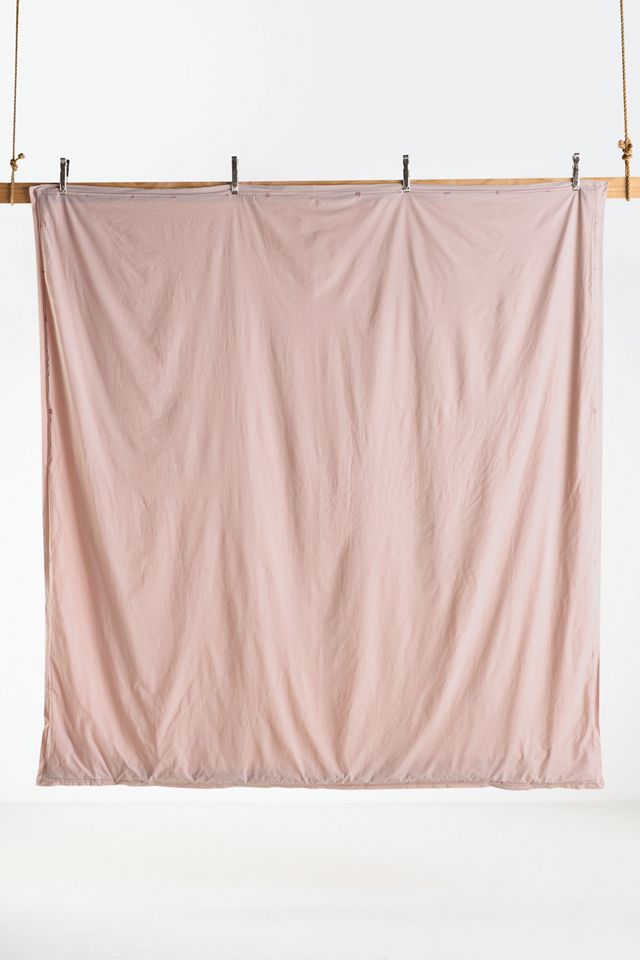 Taylor Organic Cotton Percale Embroidered Duvet​