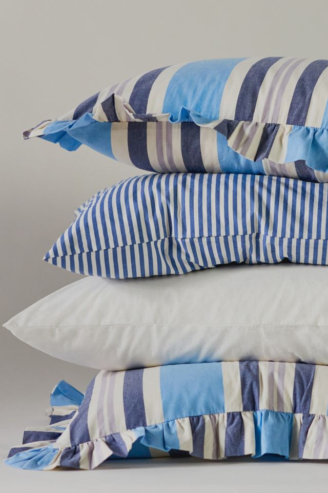 Taylor Organic Cotton Percale Embroidered Sheet Set​ #4