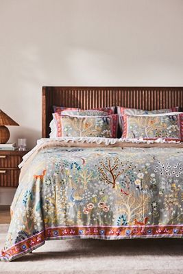 The Printed Cotton-Slub Duvet