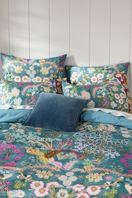 The Printed Cotton-Slub Duvet Collection