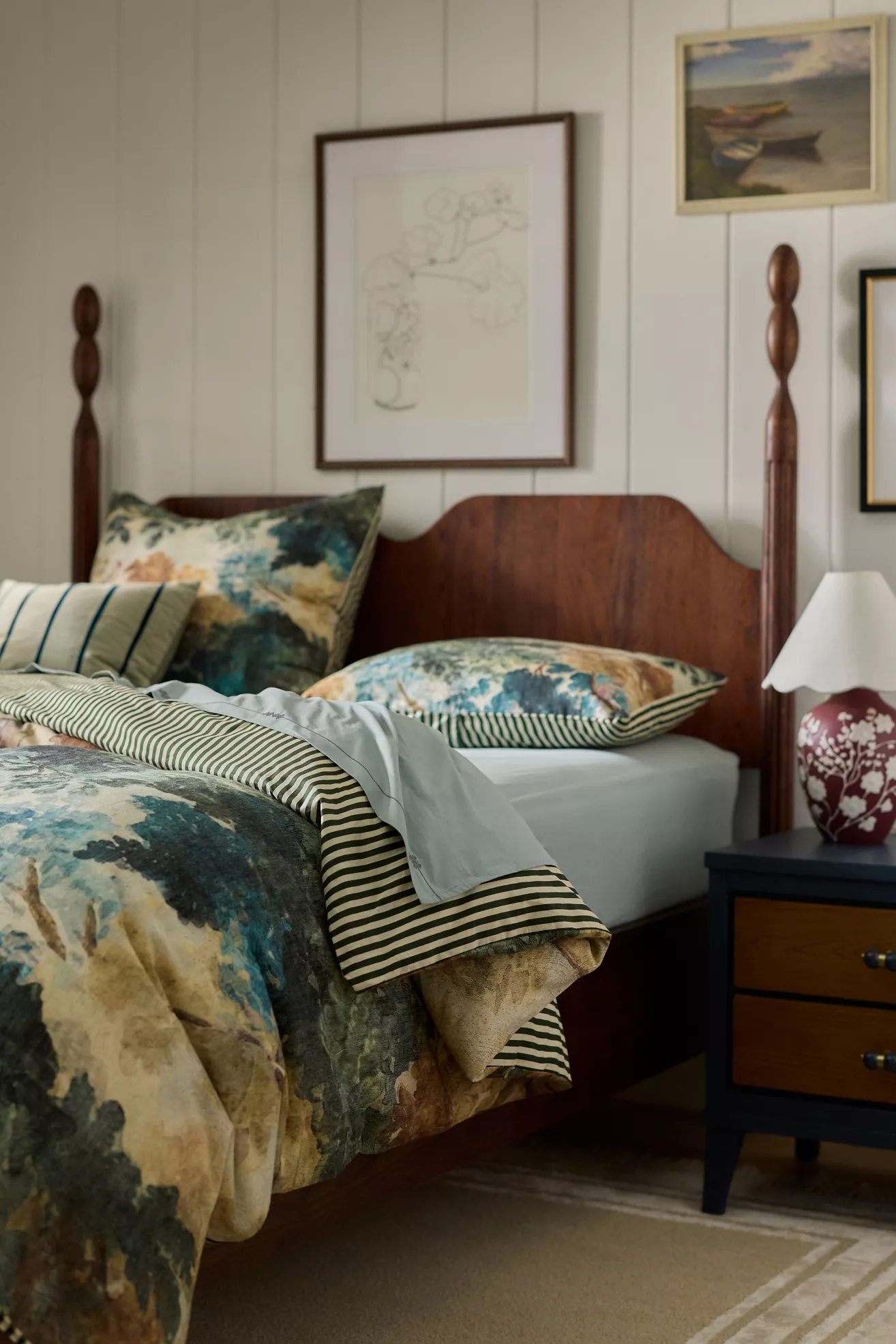 The Printed 100% Cotton-Slub Duvet
