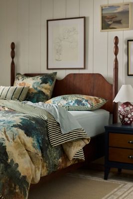 The Printed Cotton-Slub Duvet