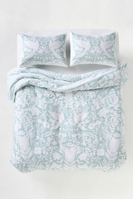 Anthropologie Printed Cotton-Slub Duvet - Thumbnail 2