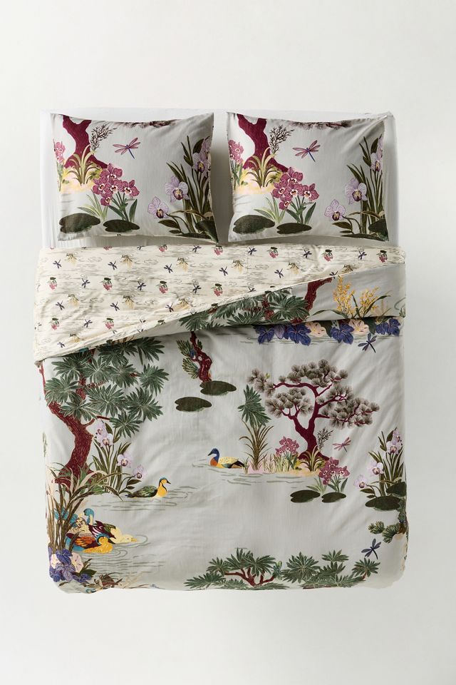 The Printed Cotton-Slub Duvet #2