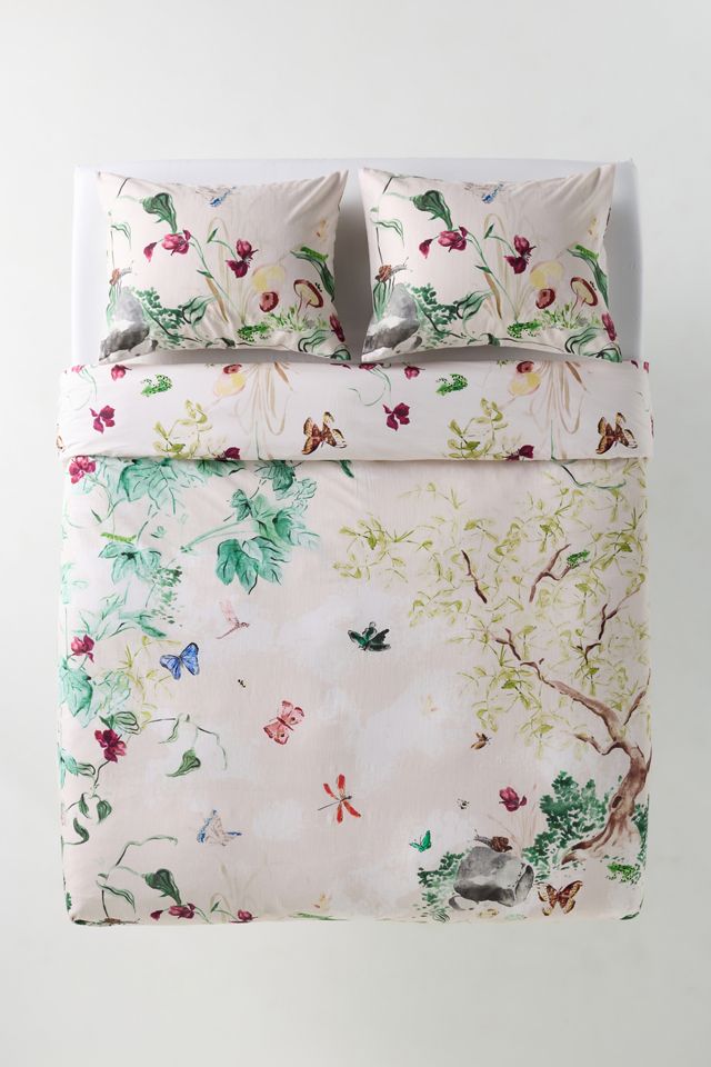 The Printed Cotton-Slub Duvet #3