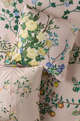 The Printed Cotton-Slub Euro Sham