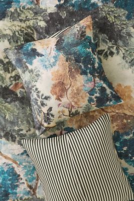 The Printed Cotton-Slub Euro Sham