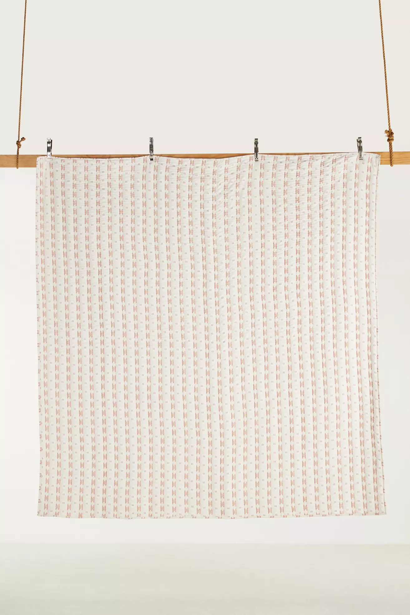 Nera Yarn Dye Jacquard Striped Quilt - thumbnail 4