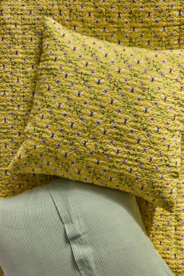 Anthropologie Lilla Cotton Euro Sham