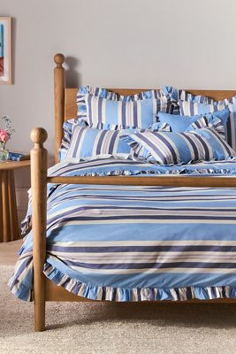 Housse de couette en coton Maeve Mele