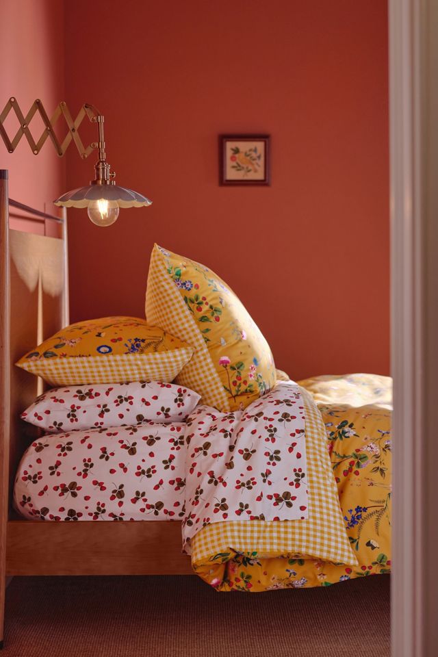 Maeve by Anthropologie Marella Organic Sateen Duvet Cover #5